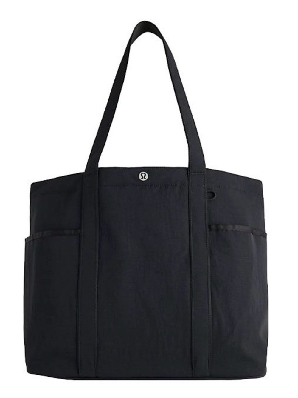Lululemon Black Multi-Pocket Tote